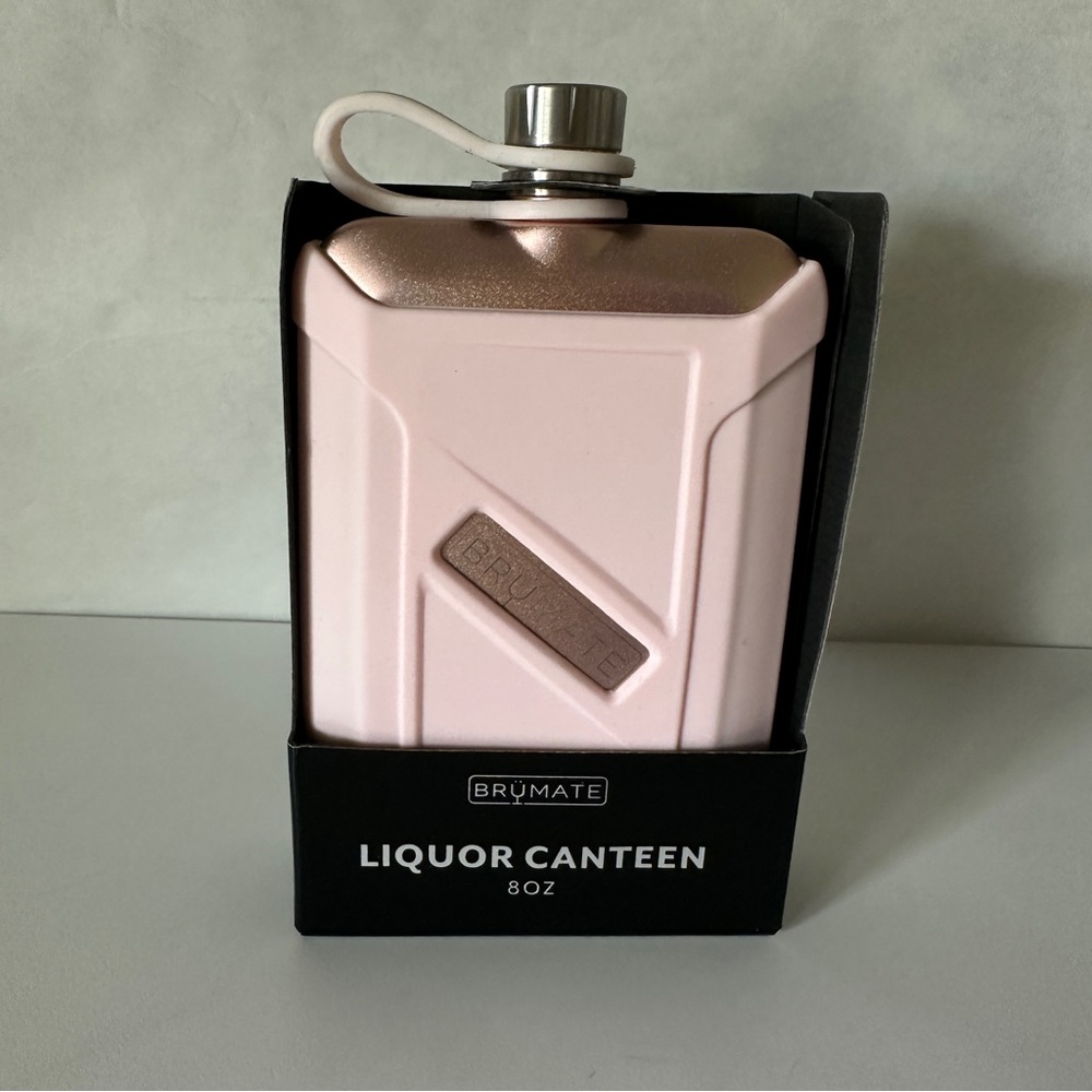 Brumate Glitter Rose Gold Liquor Canteen Retired and Hard to Find - Picture 2 of 5